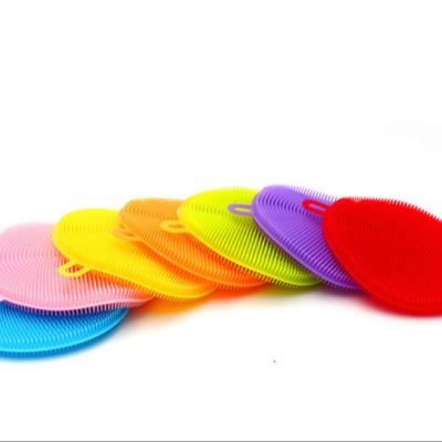 China Home Practical Silicone Kitchen Viable Hot Selling Multifunctional Cleaning Brush for sale