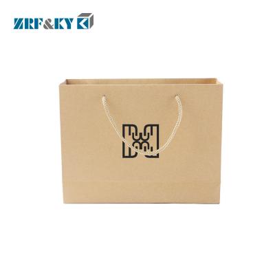 China Custom Recycled Materials Restaurant Food Dilivery Take Out Bag Clothing Tote Bag Christmas Gift Packaging Bag for sale