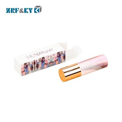 China Recyclable Custom Printed Color Paper Lip Gloss Lip Balm Lipstick Cosmetic Packaging Boxes for sale