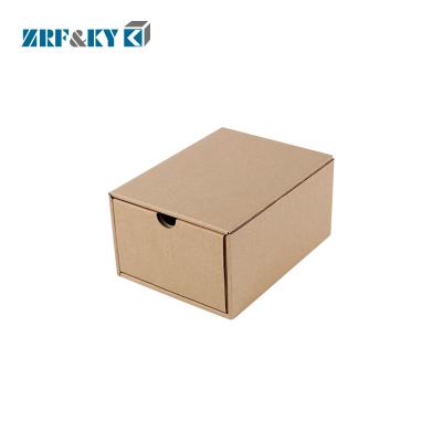 China Recycled Materials Customized Corrugated Paper Drawer Box , Cardboard Drawer Gift Box Packaging for sale