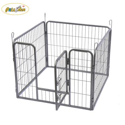 China Durable Metal Dog Playpen Wire Heavy Duty Dog Fence Small Pet Kennel Fence for sale