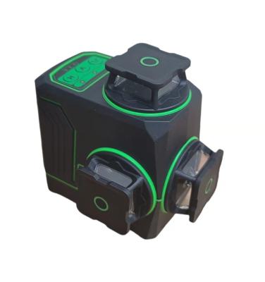 China 12 Lines High Automatic Self Leveling 360 Degree Rotary Cross Green Beam Laser Level 26x28x32cm for sale