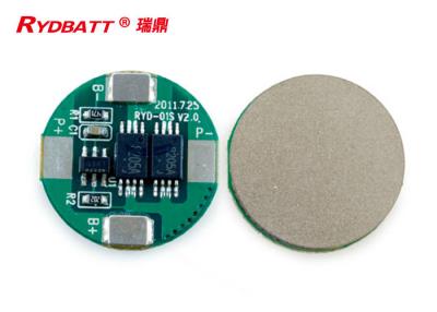 Cina colore e dimensione del sistema di gestione della batteria di Bms della batteria al litio 1S 18650 su misura in vendita