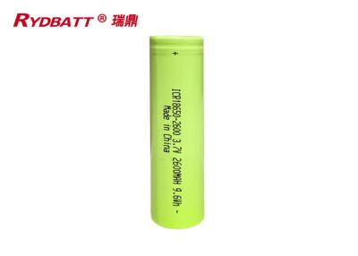 China Produkte 2600mAh 3.7V 9.6Wh Li Ion 18650 Batterie-Satz im Freien zu verkaufen