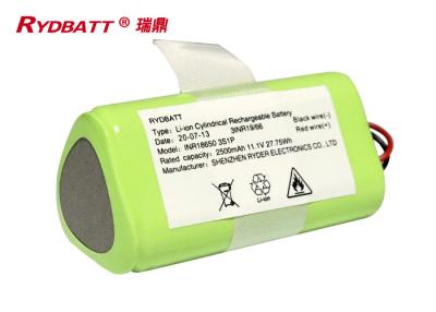 China Batterie-Satz 2600mAh 11.1V 3S1P Li Ion 18650 für Haushaltsgeräte zu verkaufen