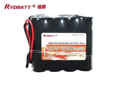 China Pila AA recargable de 4S1P 4.8V 2000mAh Nimh en venta