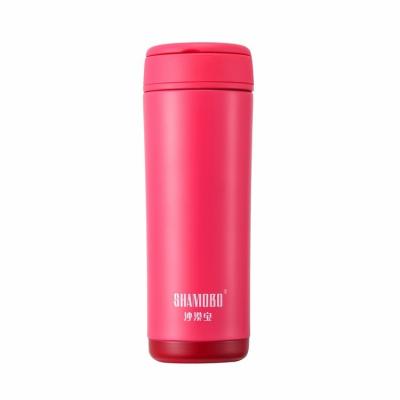 China Sustainable Promotional Custom 350ml Double Wall Insulated 316 Stainless Steel Round Water Bottle for sale