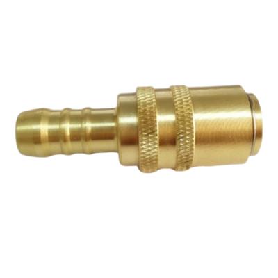 China Injection Molding Standard Component HASCO Z80 Female Brass Quick Fitting Threaded Cooling Coupler For Mold for sale