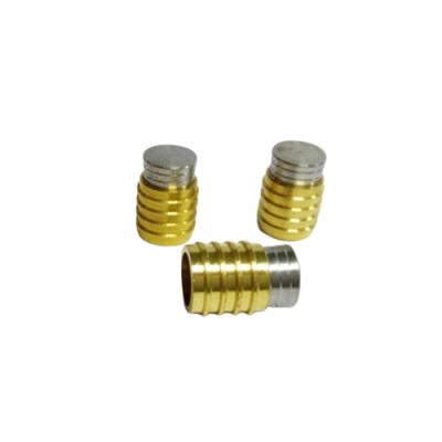 China HASCO Z942 Water Cooling Line Blanking Threadless Stainless Steel Pressure Brass Plug For Mold Cooling for sale