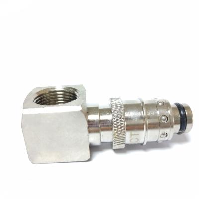 China Brass water cooling staubli water cooling mold parts female fitting quick coupling line for sale