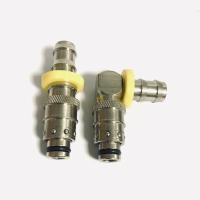 China Staubli Mold Cooling System Water Cooling Brass Line Fitting And Connector , Quick Coupling For Water In Hydraulic Parts for sale