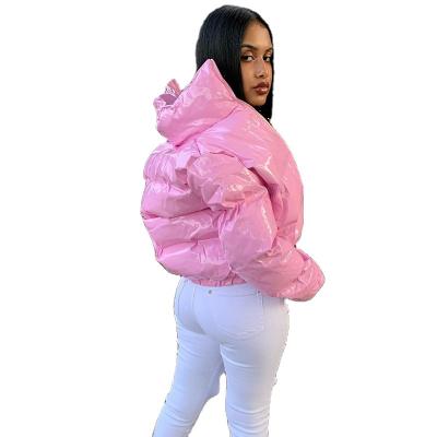 China 2021 Quick Delivery High Quality Waterproof Bubble Plaid Jackets And Coats Winter Women Jackets for sale