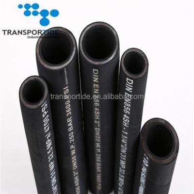 China High Pressure SAE100R2AT Petroleum Base Hydraulic Fluids Flexible Hydraulic Hoses for sale