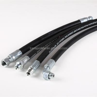 China DIN EN856 4SP High Pressure Hydrophobic Petroleum Base Hydraulic Fluids Jet Hose for sale