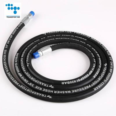 China SAE Standard Excavator Tractor Rubber SAE100R1AT High Pressure Hydraulic Hose for sale