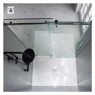 China Modern Hardware Manufacturer Wholesale Frameless Shower Door Sliding Hardware Bathroom Glass Door Accessories for sale