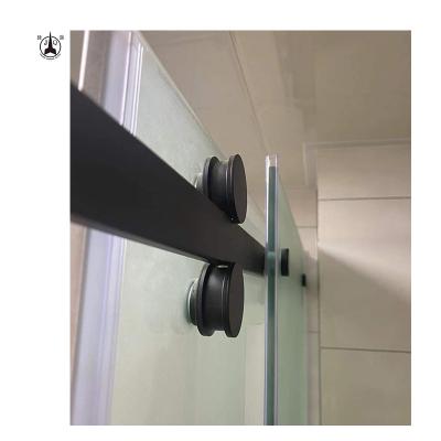 China Factory Direct Sale Modern Frameless Bathroom Sliding Glass Shower Door for sale