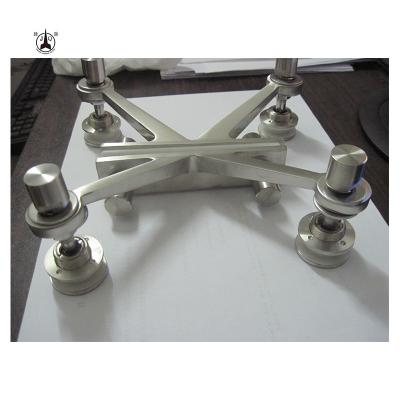 China Factory Direct Sales SS304 Modern Curtain Wall Spider Glass System Glass Bracket Spider Accessories for sale