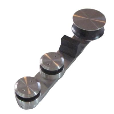 China Hotel/office/room/shopping mall glass hardware fittings sliding door rollers best selling stainless steel for sale