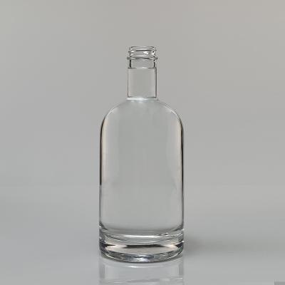 China Wholesale Beverage 200ml 500ml 700ml 750ml Glass Vodka Vodka Bottle for sale