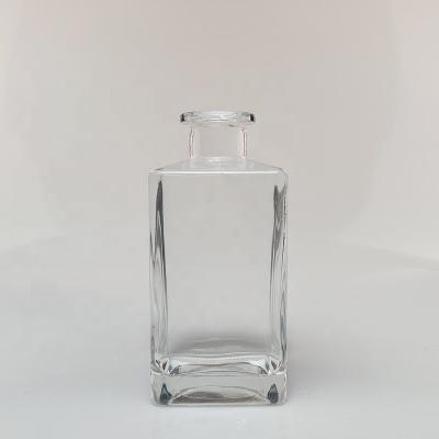 China Wholesale Beverage Spirits 200ml Glass Bottle Small Capacity Top Grade 200ml Spirits Bottle for sale