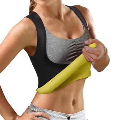 China Women's Fat Burner Shapewear Neoprene Breathable Hot Belly Cami Ultra Sweat Sauna Body Shapers Slimming Vest for sale