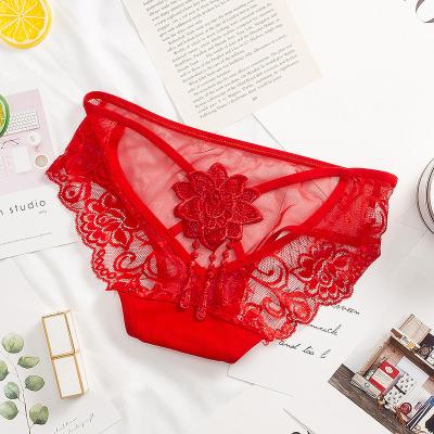 China Breathable lace lingerie briefs briefs a ropa de mujer interior encaje de sexys de bragas panties women plus size underwear for sale