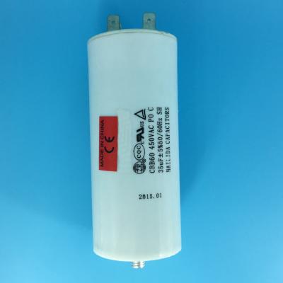 China AC / motor capacitor for water pump en 60252 1 cbb60 35mfd motor capacitor for sale