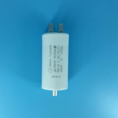 China AC / cbb60 motor capacitor 400v 12uf for ac motor run CE listed for sale