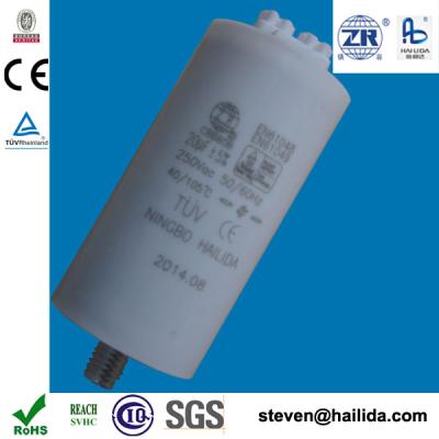 China 240v ac motor capacitor 20uf fluorescent lamp capacitor cbb80 ignition for sale