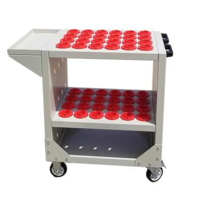 China Durable CNC Tool Rack Storage Trolley Cart for sale