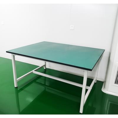 China Machinery Repair Shops ESD Desktop Easy Assembly Table Anti-Static Light Duty Workbench for sale