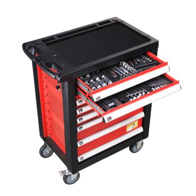 China Durable Tool Cabinet Cart with Blow Tool Kits for sale