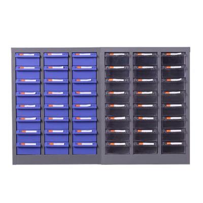 China (Other) 12/24/40 Drawers Cabinet Electronic Component Adjustable Plastic Storage Cabinet for sale