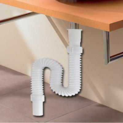 China PVC flexible drain for washbasin equal for sale