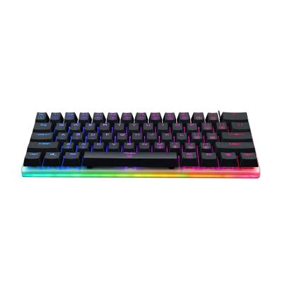 China Rk61 Hot Selling Plug and Play RGB Gaming Mechanical Keyboard with High Quality for sale