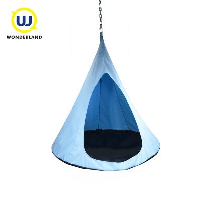 China With UV Treatment 210T Nylon Outdoor Kids Hanging Swings Tree Play Tent for sale