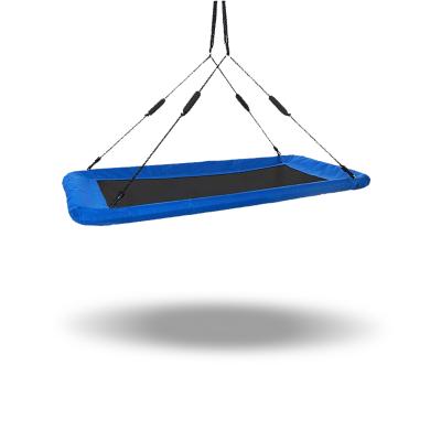 China Strong Swing Seat Hanging Outdoor Adjustable Rectangular Garden Patio Deck Swing For Kids for sale