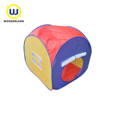 China Soft Toy Polyester Material Toddler Play Tent House Kids Play Foldable for sale