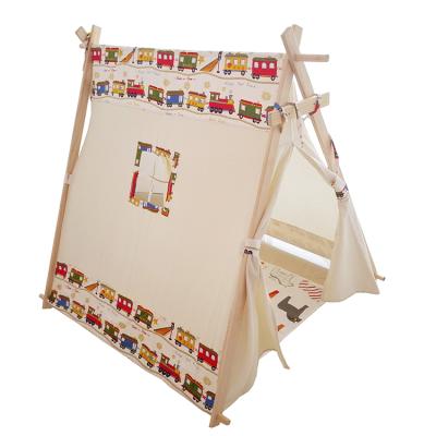 China Soft Toy Party Kids One Frame Indoor Kids Play Toy Teepee Tent For Girls for sale