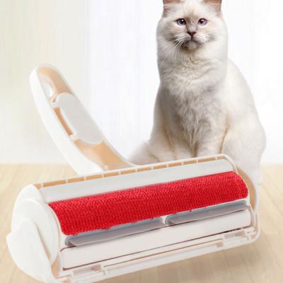 China Hot Selling Viable Self-cleaning Reusable Pet Hair Dog Hair Cat Hair Roller Brush Reusable Epilator for sale