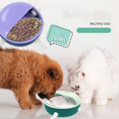 China New Design Food Grade Silicone Small Viable Buffalo Pet Food Milk Bowl Bionic Self Feeder For Baby Cats And Dogs for sale