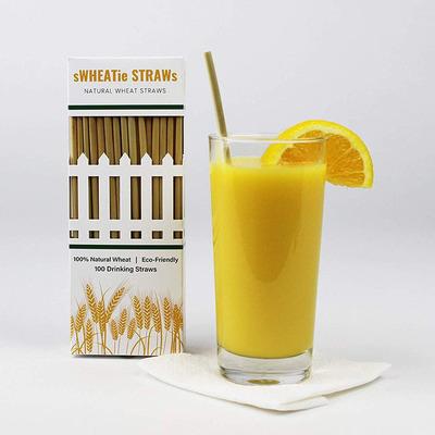 China Disposable Natural Hay Rye Wheat Straw Biodegradable Drinking Compostable Straws Instead Of Plastic Straw for sale