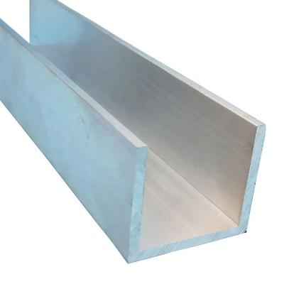 Chine Profil d'aluminium de forme u personnalisé pour salle de douche Composition chimique à vendre