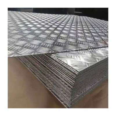 China Non-Alloy 3003 5052 Aluminum Checker Plate Diamond Sheet for 3xxx Series and 5xxx Series for sale