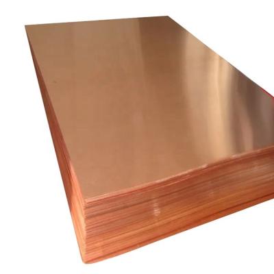 China Hojas de placa de cobre puro con superficie brillante 99,99% espesor de cobre ancho 100-2200 mm en venta