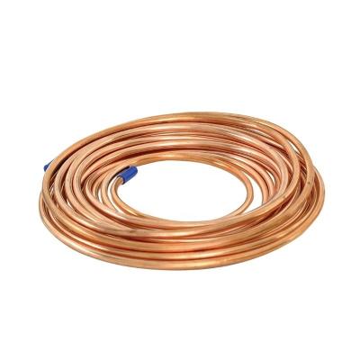 China Square ASTM B111 B280 1/2 C62300 C63200 C17200 C17000 Ac Copper Pipe For Air Conditioner Pancake Copper Tube for sale