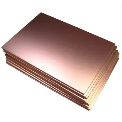 China H63 H65 H68 H70 H80 H85 T2 Tu2 Tu1 C2800 Placas de aleación de cobre laminadas en frío o en caliente para uso industrial en venta