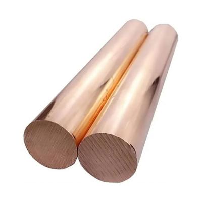 China Elektricien 99,99% Pure Brass Rod Red Copper Rod Customized Non-Alloy Bright Copper Bar Te koop