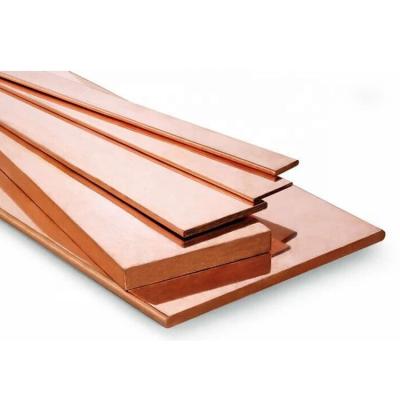 China Fine Copper Bar Flat Copper Bus Bar Flexible Copper Bar with JIS ASTM DIN EN Standard for sale